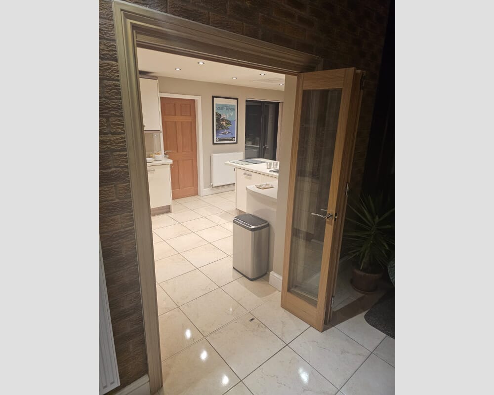 1915x2060x133mm Pref. Oak P10 Roomfold Grande (2+1)